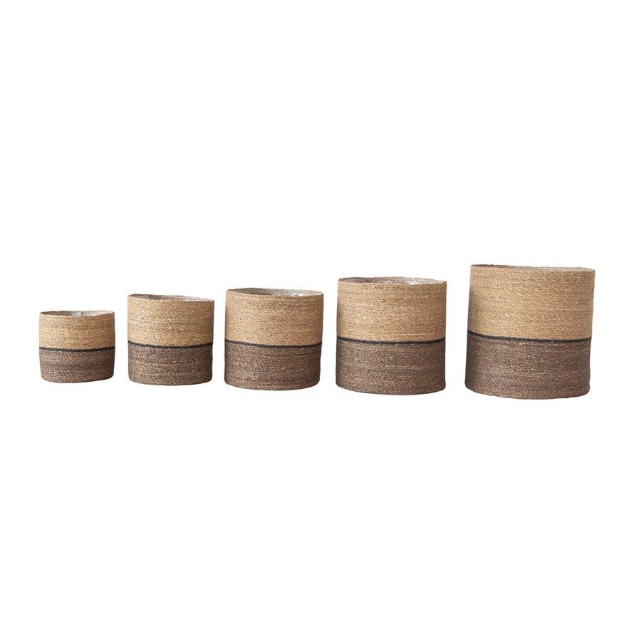 Striped Seagrass Planter
